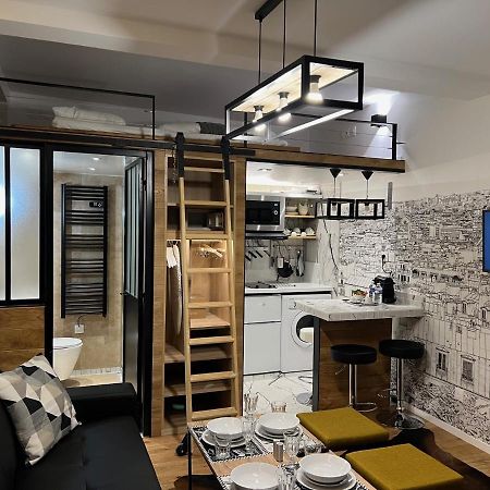 Loft Jaures Apartment Paris Bagian luar foto