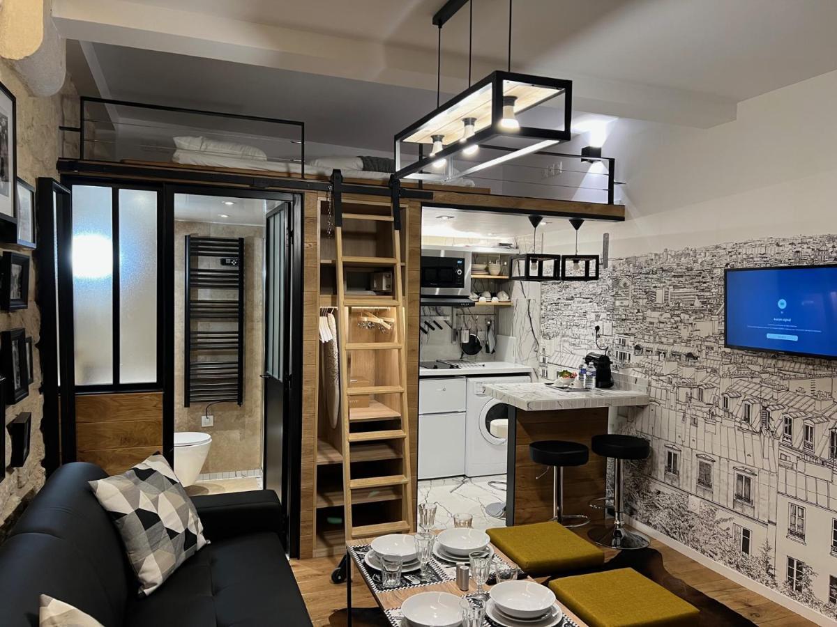 Loft Jaures Apartment Paris Bagian luar foto