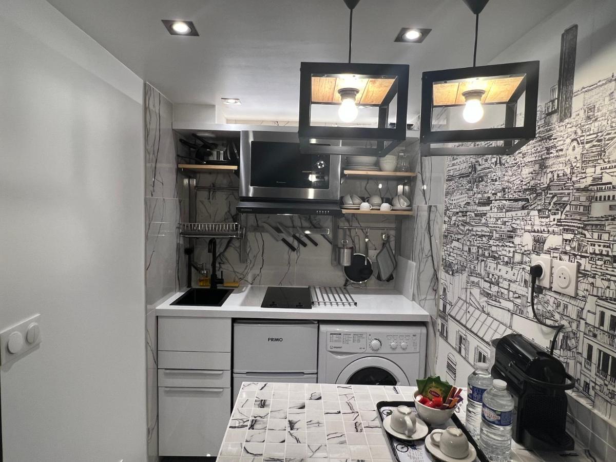 Loft Jaures Apartment Paris Bagian luar foto